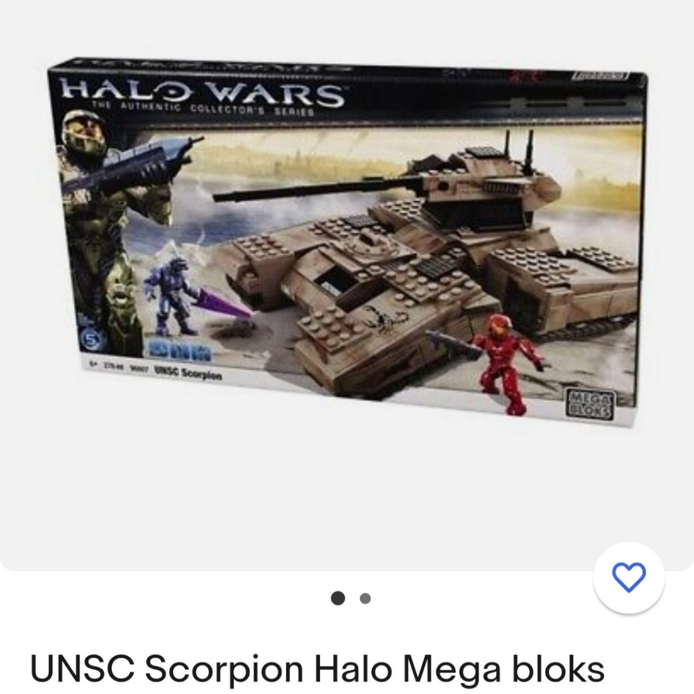 Brand new original never opened halo lego set